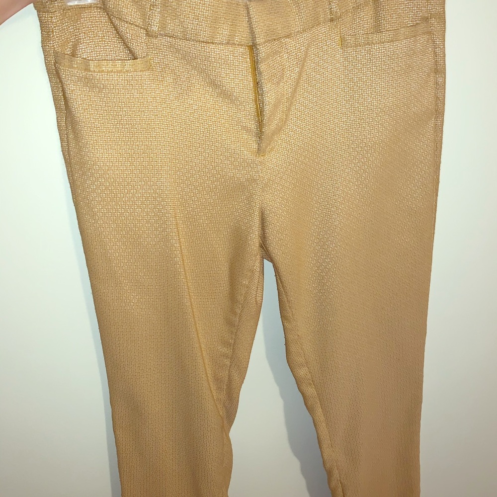 Yellow Dress pants From Banana Republic